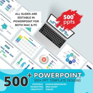 500+ PPT Design Template Bundle